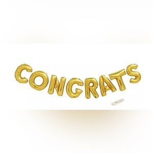 CONGRATS" MILAR BALLOONS